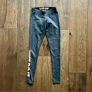 Nike Grey Orange Women Leggings Size Extra Small